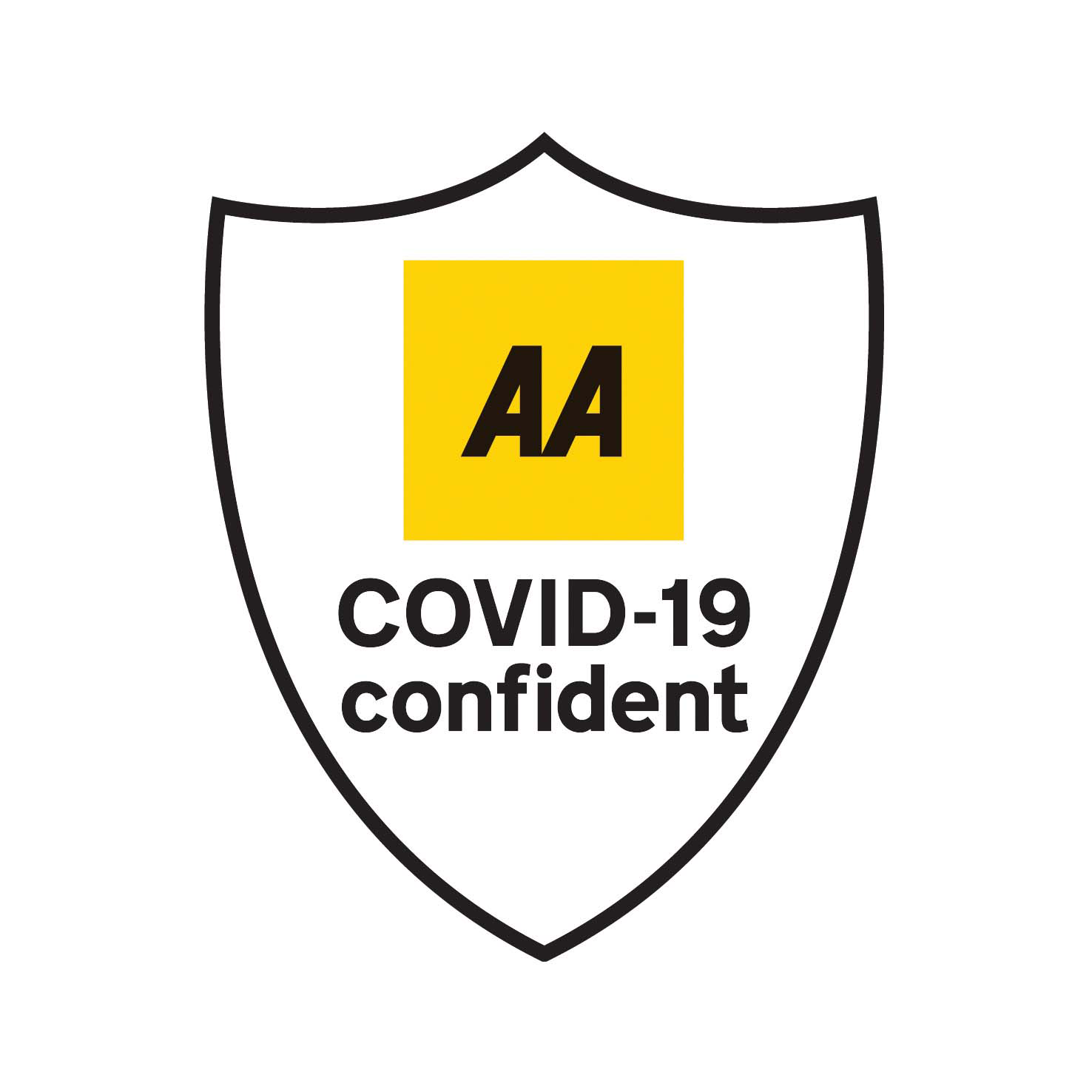 COVID Confident logo