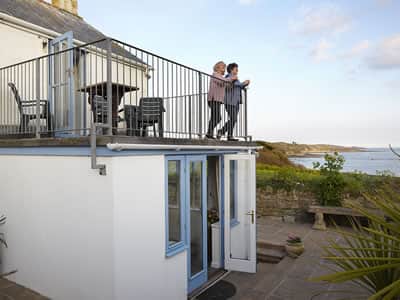 View from Trevara Cornish Holiday Cottages